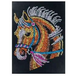 Sequin Art - Cheval