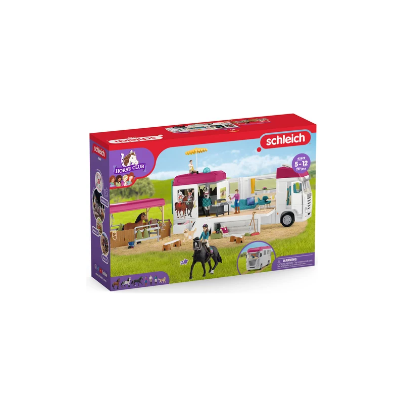 Schleich - 42619 - Horse Club - Camping car équestre
