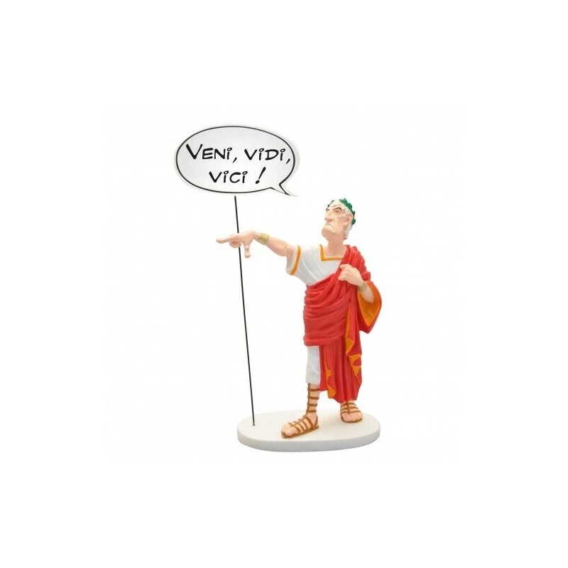 Plastoy - Figurine en résine - Astérix - César Veni, Vidi, Vici !
