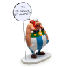 Plastoy - Figurine en résine - Astérix - Obélix Oui je boude et alors ?