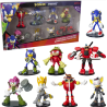 Sonic - Coffret 8 Figurines Articulées - 7,5cm