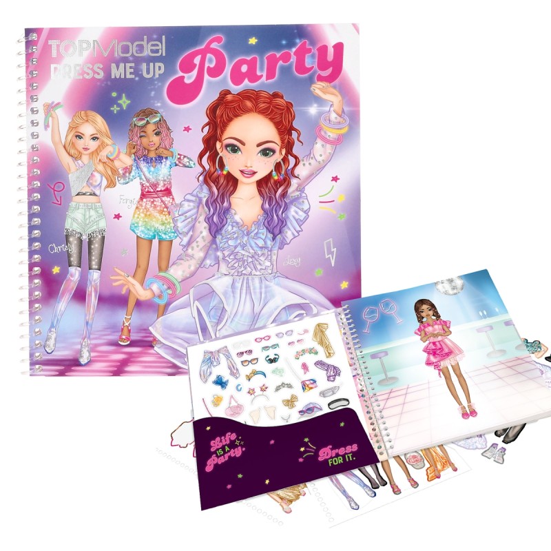 Top Model - Album dress me up - Stickers party