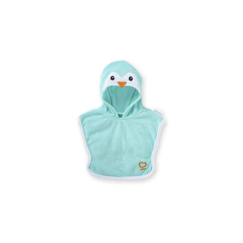 Corolle - Accessoire poupon 36cm - Cape de bain pingouin