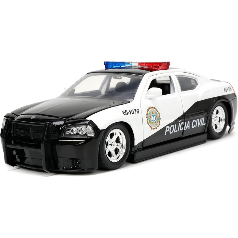 Solido - Miniature - Fast and Furious - Dodge Charger Police - 1:24
