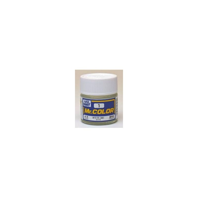 Aqueous Hobby Colors - Blanc - 10 ml