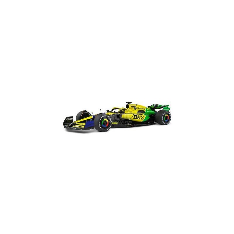 Solido - Miniature - McLaren F1 Team MCL38 Jaune GP Monaco 2024 - 1:18
