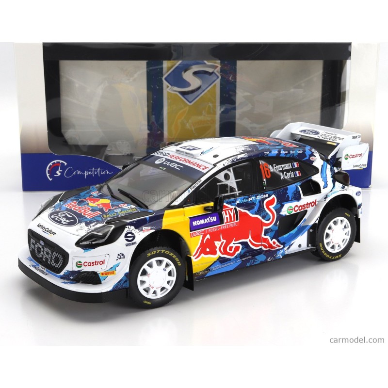 Solido - Miniature - Ford Puma Rally de Suède 2024 - 1:18