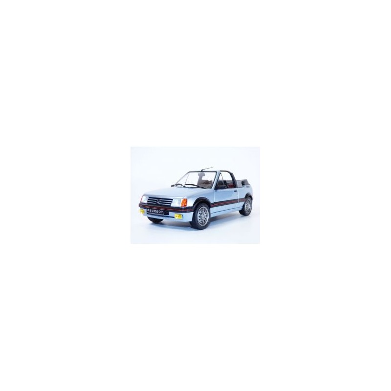 Solido - Miniature - Peugeot 205 CTI bleue 1989 - 1:18