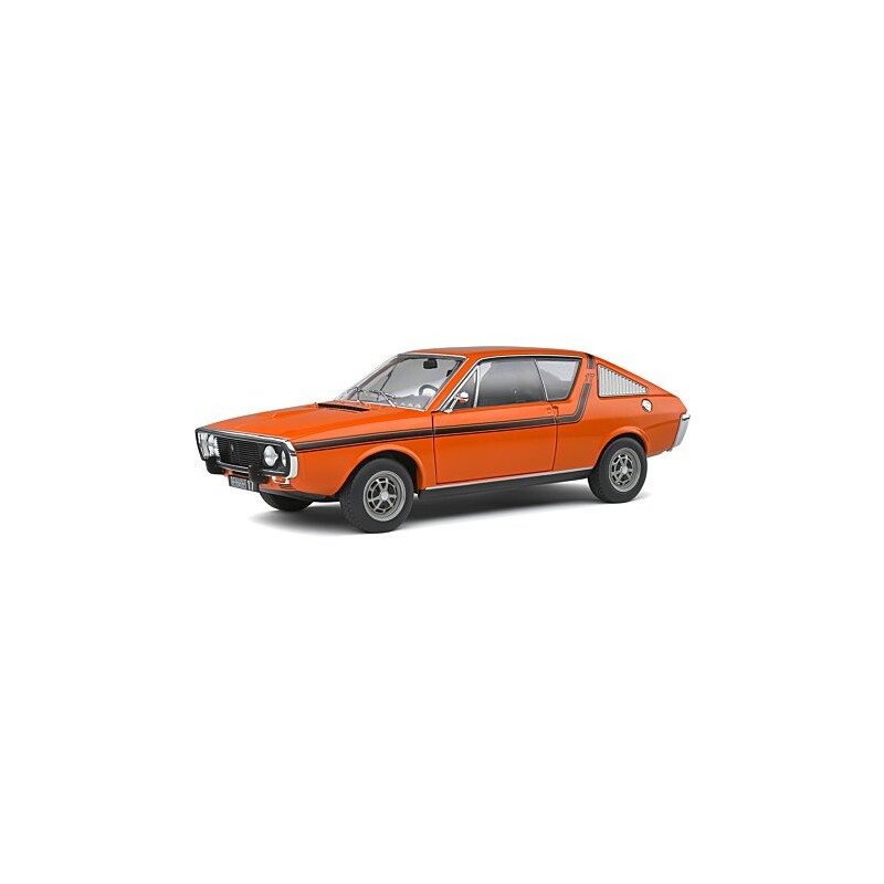 Solido - Miniature - Renault 17 TS orange 1973 - 1:18
