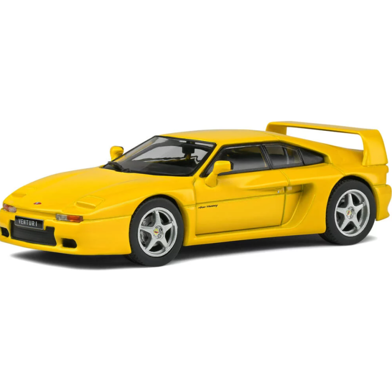 Solido - Miniature - Venturi 400 GT 1994 jaune - 1:43