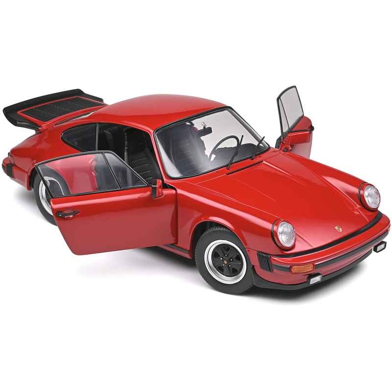 Solido - Miniature - Porsche 911 carrera rouge - 1:18