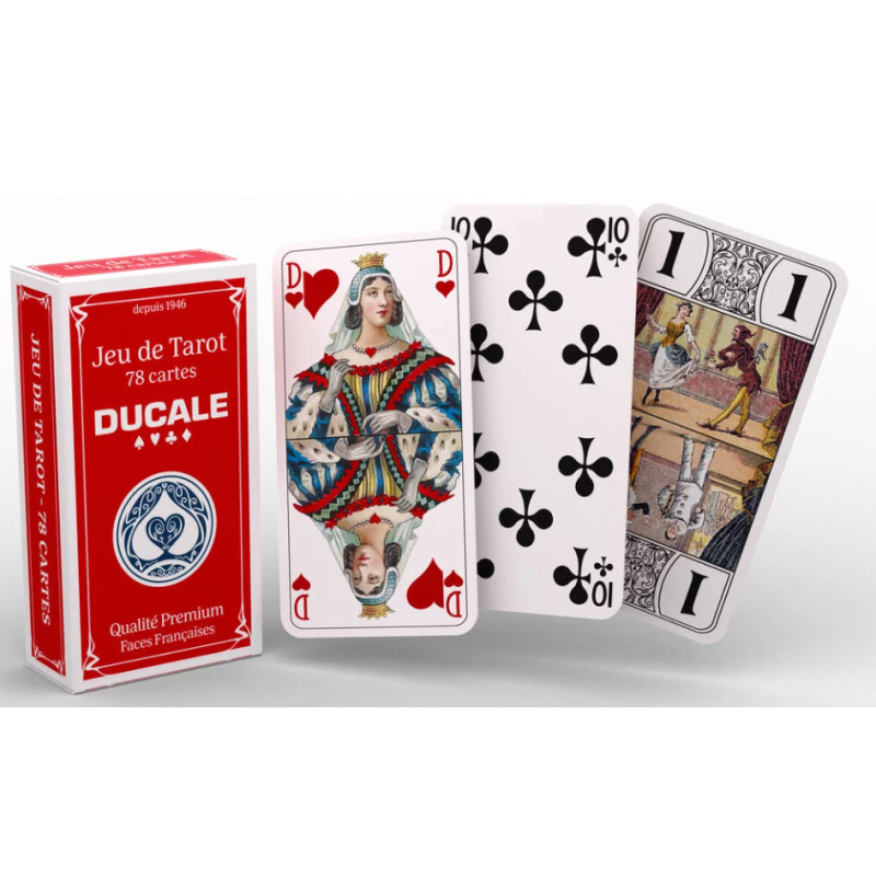 Cartamundi Jeu de Cartes ? Tarot Classique Ducale 78 cartes ? Jeu de Cartes Français