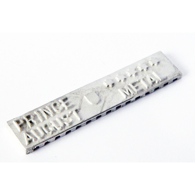 Prince August - Blister de lingots de métal pour moulage - 250g