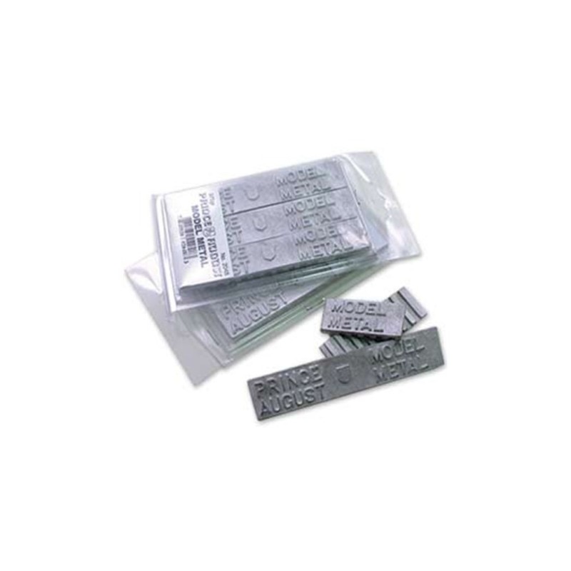 Prince August - Blister de 3 lingots de métal pour moulage - 125g x3