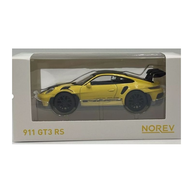 Norev - Véhicule miniature - Porsche 911 GT3 RS 2022 jaune et noir - 1:43