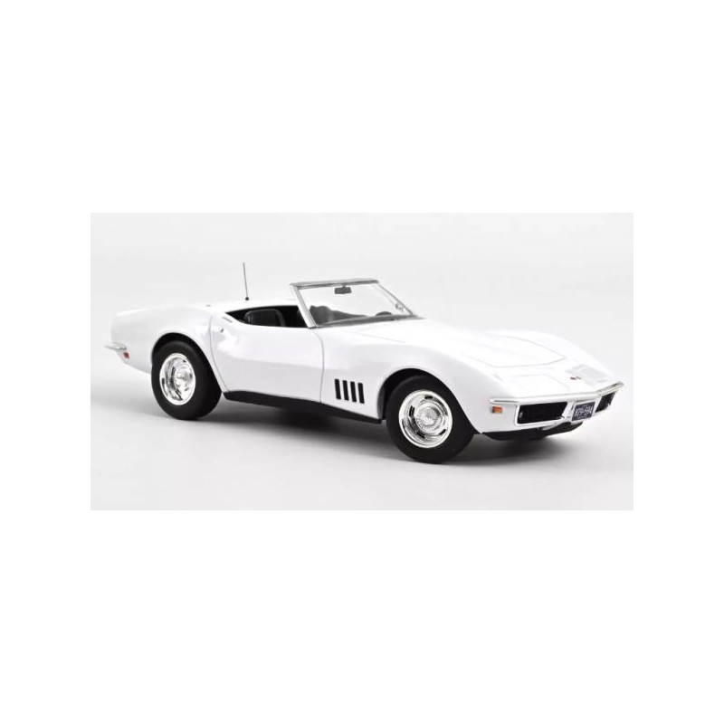 Norev - Véhicule miniature - Chevrolet corvette cabriolet 1969 - 1:18