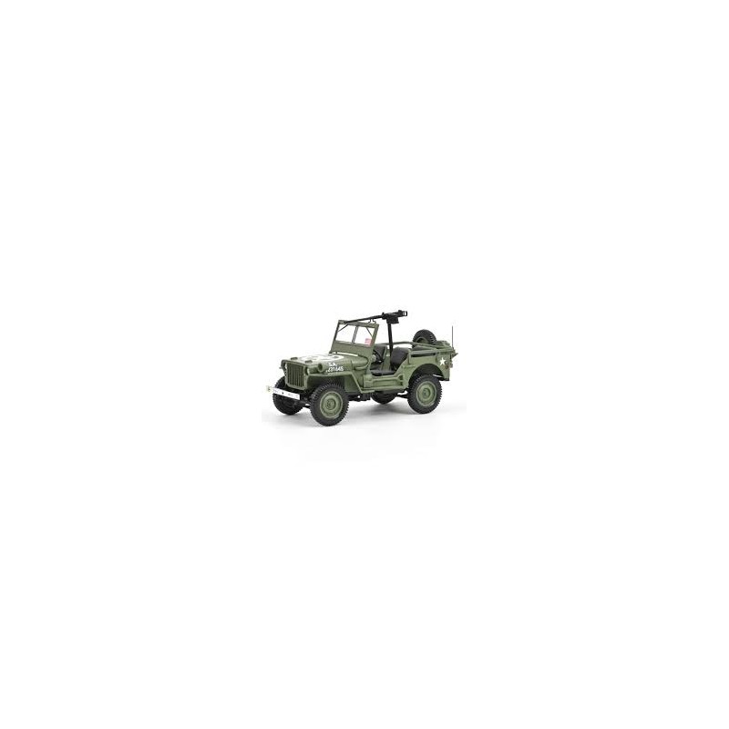 Norev - Véhicule miniature - Willys Jeep army D Day 1944 - 1:18