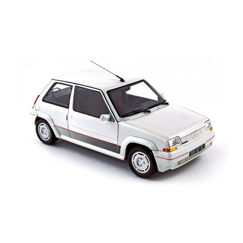 Norev - Véhicule miniature - Renault supercinq GT Turbo 1985 Pearl White - 1:18