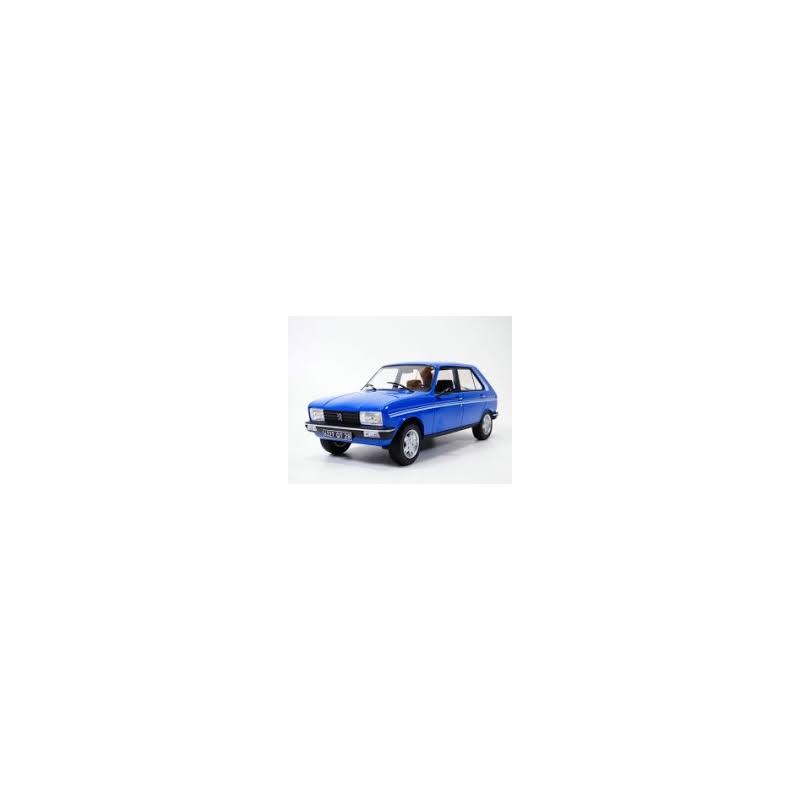 Norev - Véhicule miniature - Peugeot 104 S 1981 Ibis bleu - 1:18