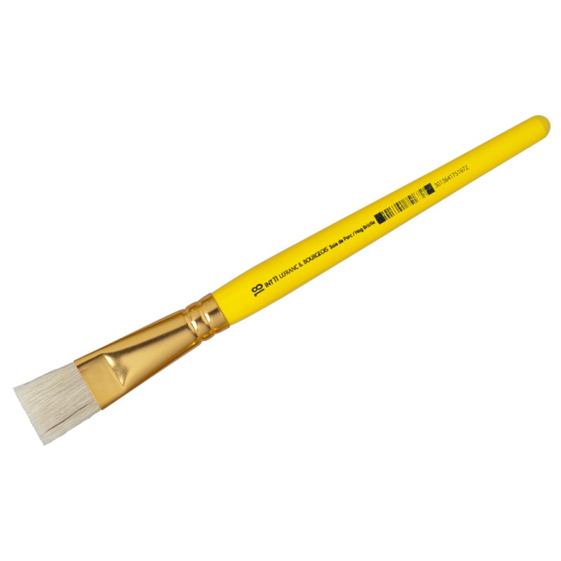 Lefranc Bourgeois - Pinceau plat - Brosse soie de porc - n18