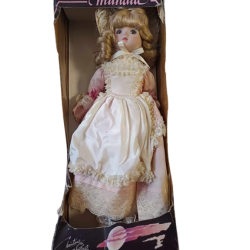 Mundia - Poupée porcelaine...