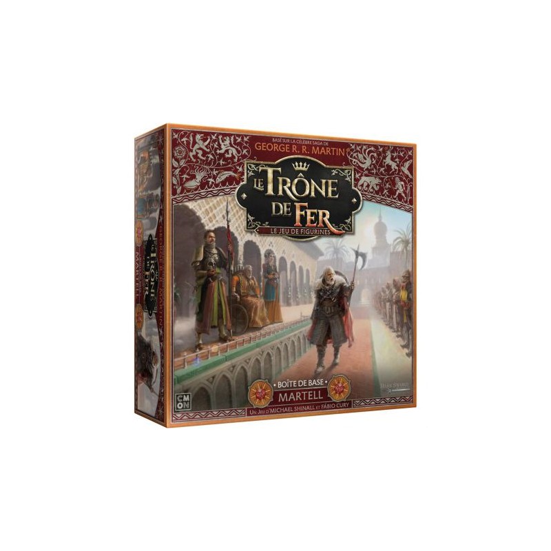 Asmodee - Jeu de société - Le Trone de Fer - Le jeu de figurines - Boite de base