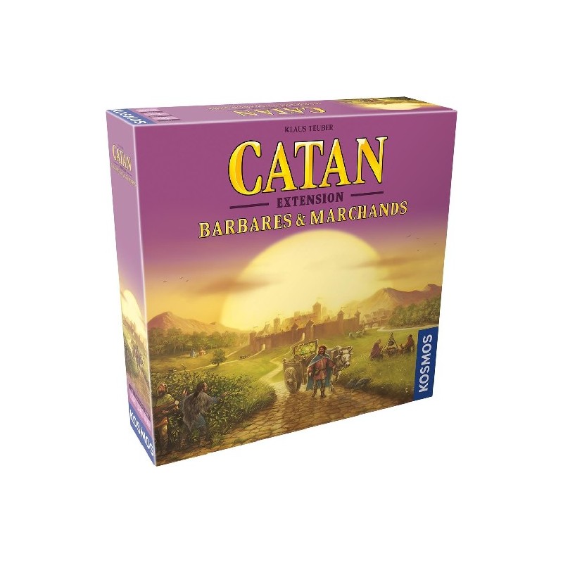 Asmodee - Jeu de société - Extension Catan - Barbares et marchands
