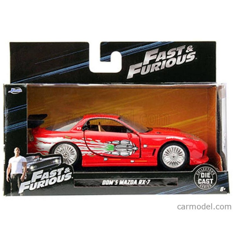 Solido - Miniature - Fast and Furious Dom's Mazda RX-7 2001 - 1:32