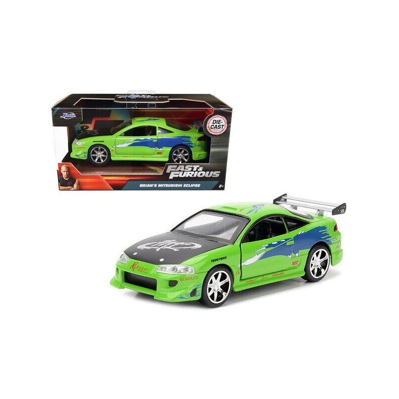 Solido - Miniature - Fast and furious - Mitsubishi eclipse de brian - 1:32