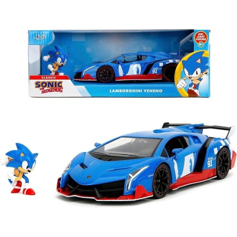 Solido - Miniature - Sonic et la lamborghini veneno