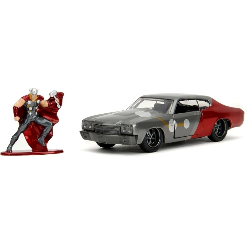 Solido - Miniature - Thor et la chevrolet chevelle SS 1970