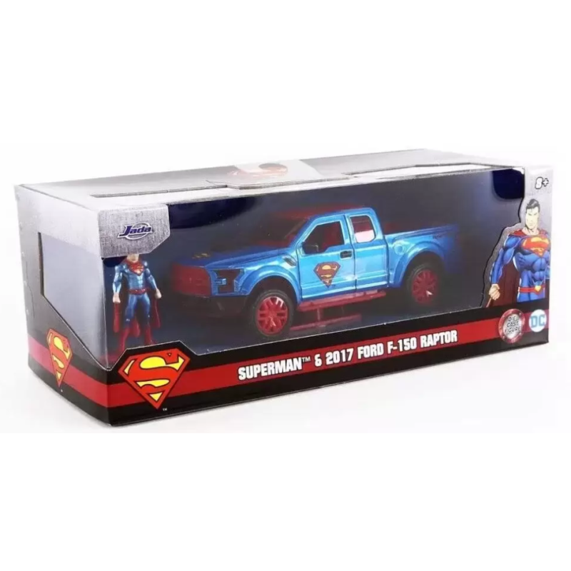 Solido - Miniature - Superman et la ford F-150 Raptor 2017