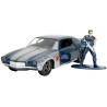 Solido - Miniature - Winter Soldier et la chevrolet camaro 1973