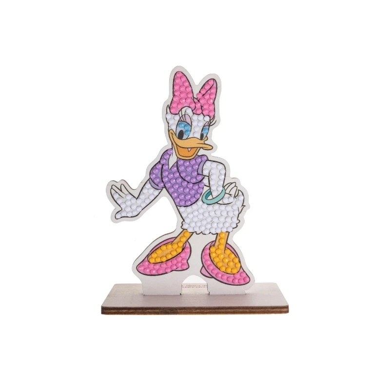 Crystal art - Tableau à diamanter avec socle - Daisy Duck