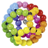 Goki - Premier âge - Hochet balle arc en ciel flexible
