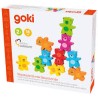 Goki - Jouet en bois - Jeu d'adresse avec oursons colorés
