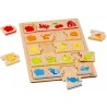 Goki - Mon premier puzzle bois - Puzzle des couleurs