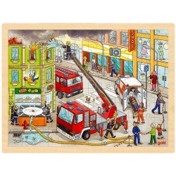Goki - Puzzle en bois -...