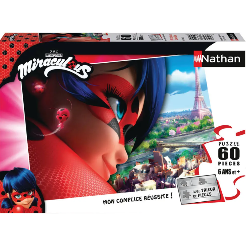 Ravensburger - Puzzle 60 pièces - Ladybug