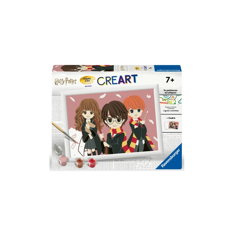 Ravensburger - Creart - Peinture au numéro - Harry Potter - 18x24cm