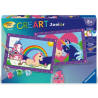 Ravensburger - Creart - Peinture au numéro - Licornes - 22x32cm