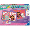 Ravensburger - Creart - Peinture au numéro - Gabbys - 22x32cm