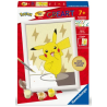 Ravensburger - Creart - Peinture au numéro - Pikachu - 13x18cm