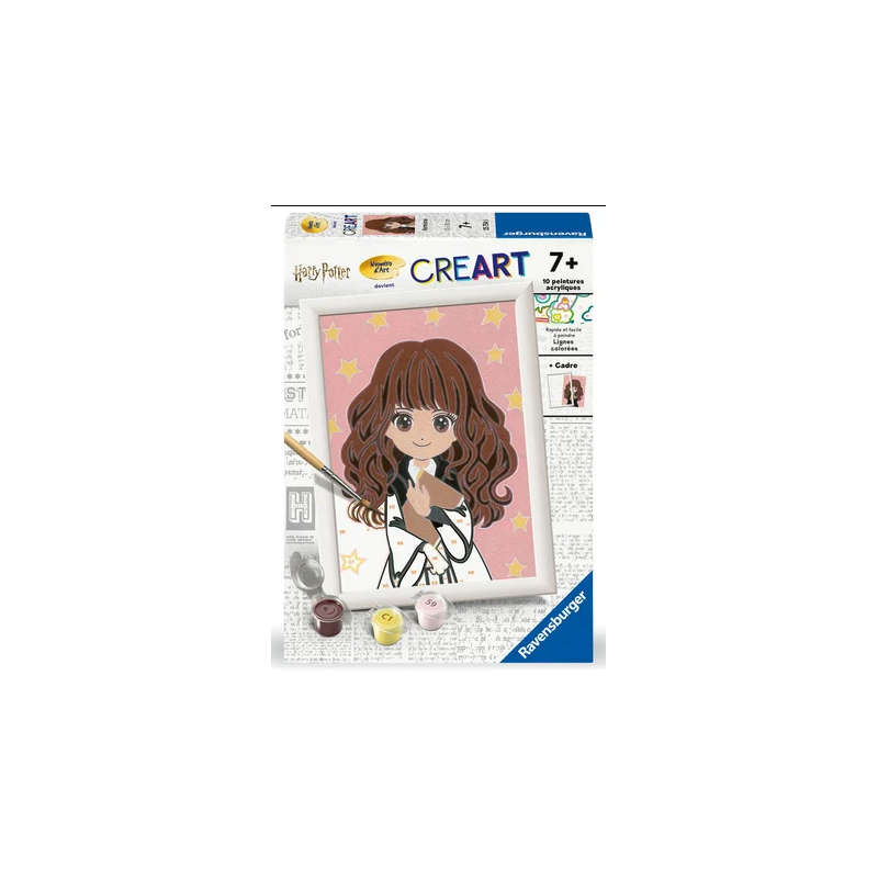 Ravensburger - Creart - Peinture au numéro - Hermione - 13x18cm