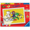 Ravensburger - Creart - Peinture au numéro - Super mario - 18x24cm