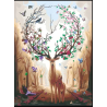 Ravensburger - Peinture par numéro sur toile - Cerf enchanté - 30x40cm