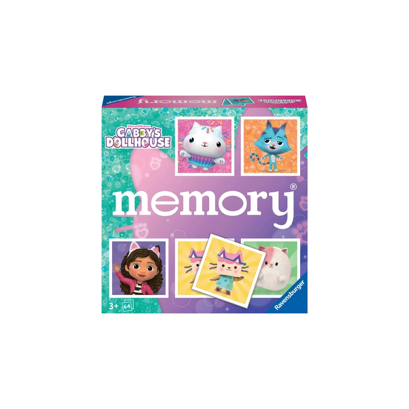 Ravensburger - Memory - Gabby et la maison magique