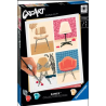 Ravensburger - Creart - Peinture au numéro - Eames - 24x30cm