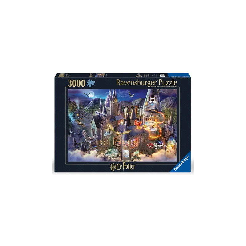 Ravensburger - Puzzle 3000 pièces - Harry Potter - Chateau de Poudlard