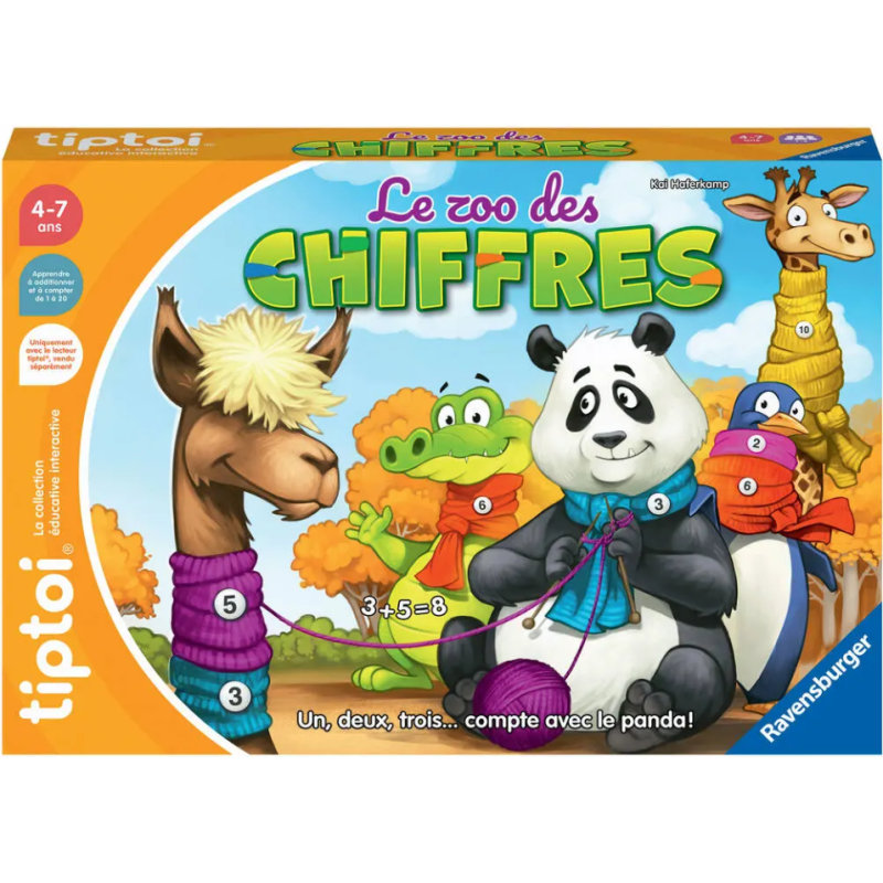 Ravensburger - Tiptoi - Le zoo des chiffres